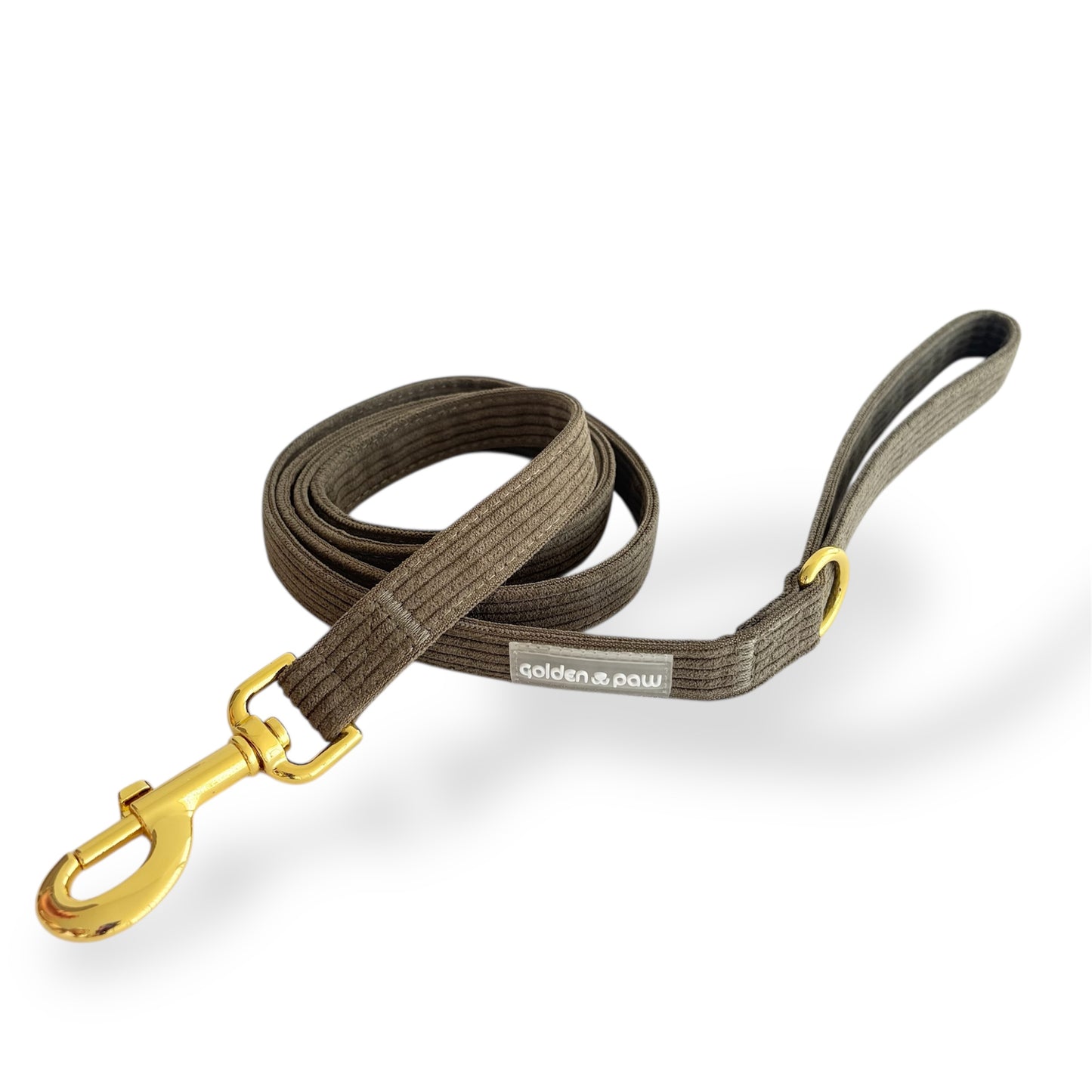 Olive - Corduroy Leash